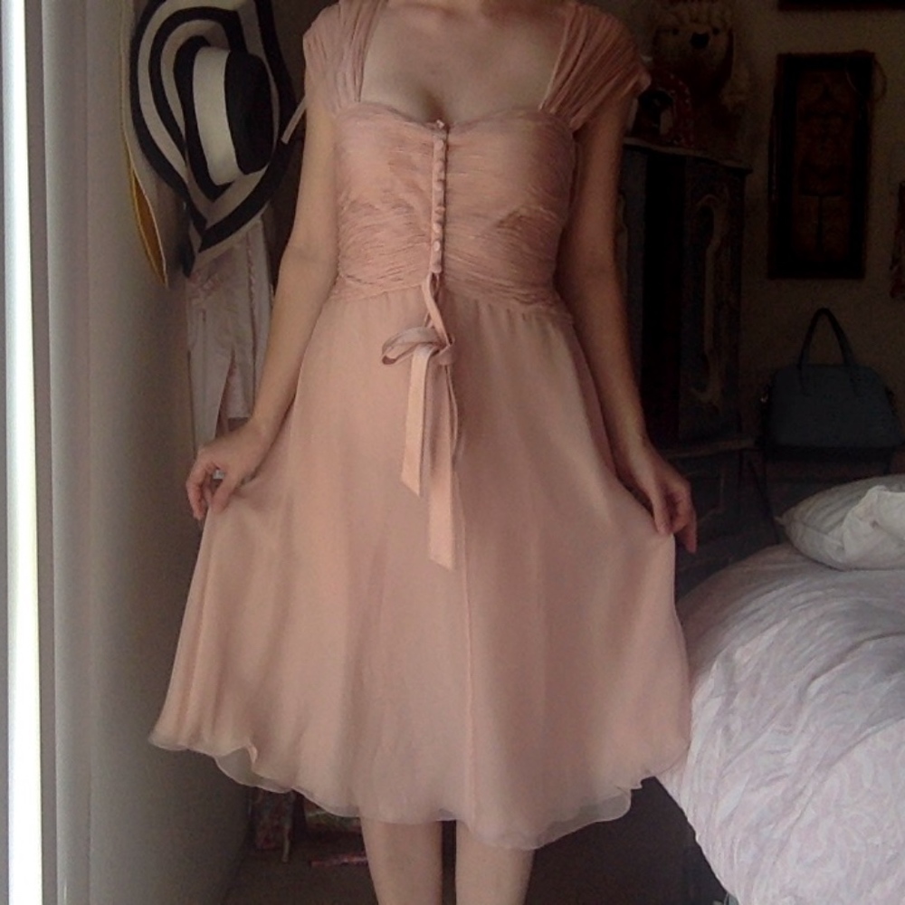 Valentino Silk Midi Dress